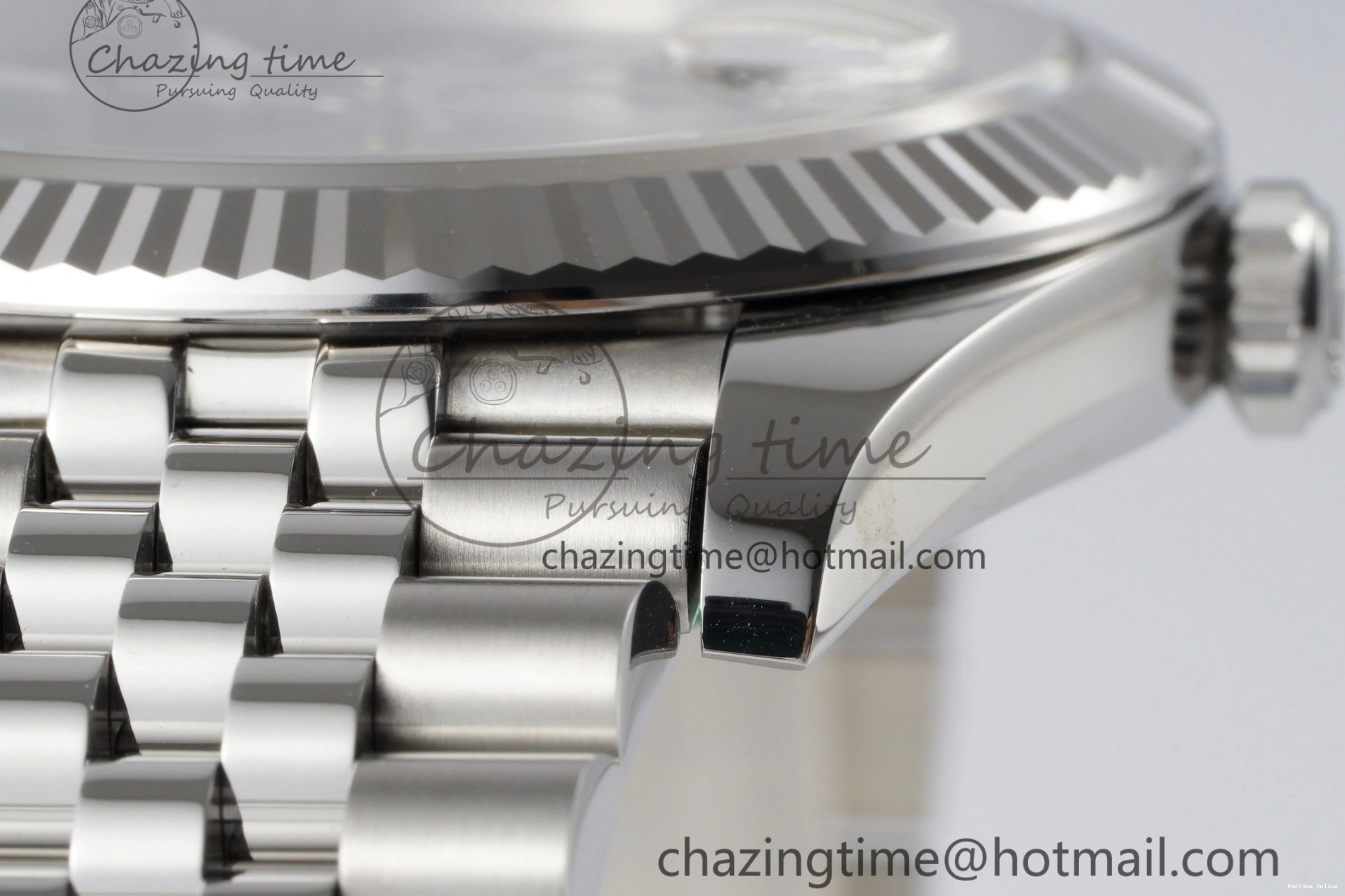 0412 DateJust 41 SS Fluted Bezel KING 1:1 Best Edition 904L Steel Black Stick Dial on Jubilee Bracelet VR EasyCare 2208